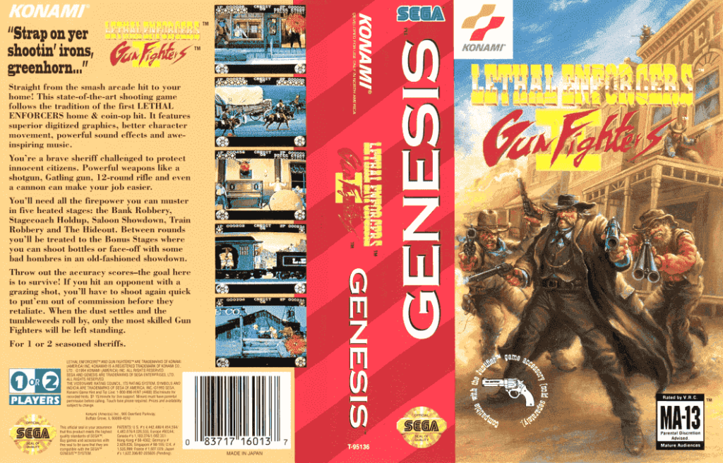 Lethal Enforcers II Gun Fighters